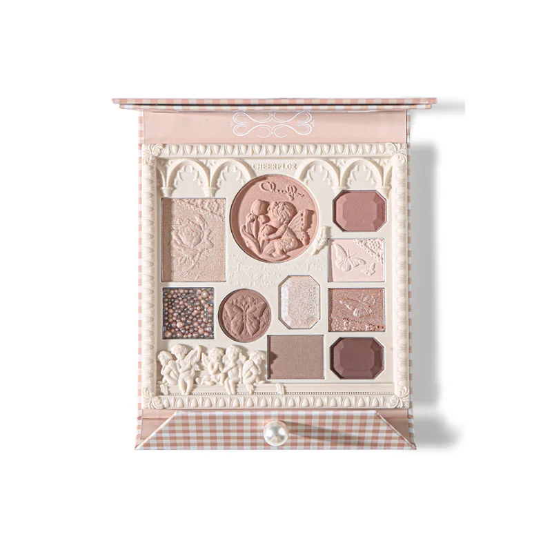 CHEERFLOR Angel Embossed Eyeshadow Palette