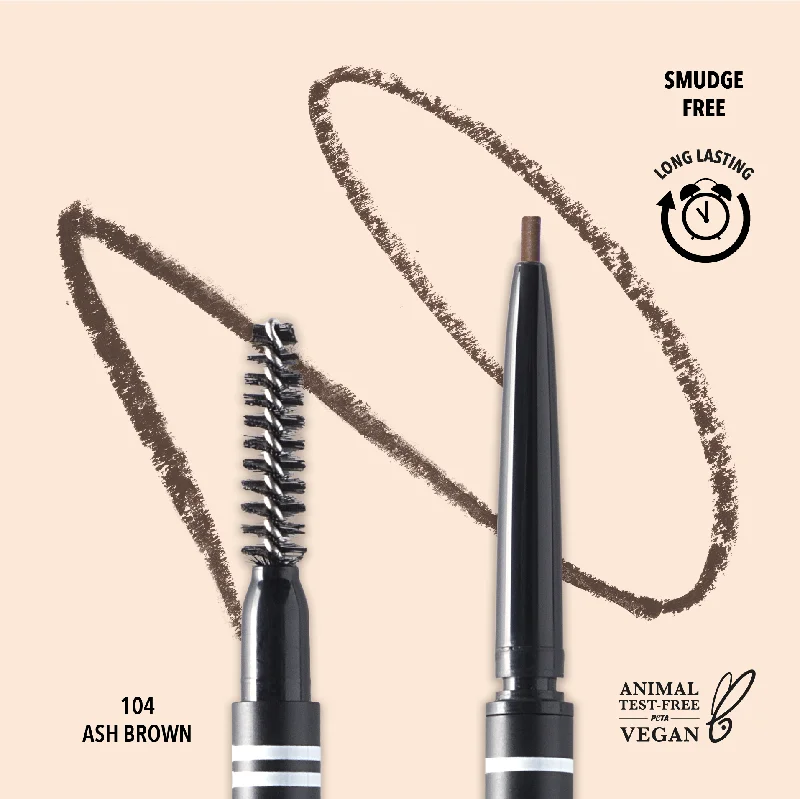 Fine Brow Pencil (104, Ash Brown)