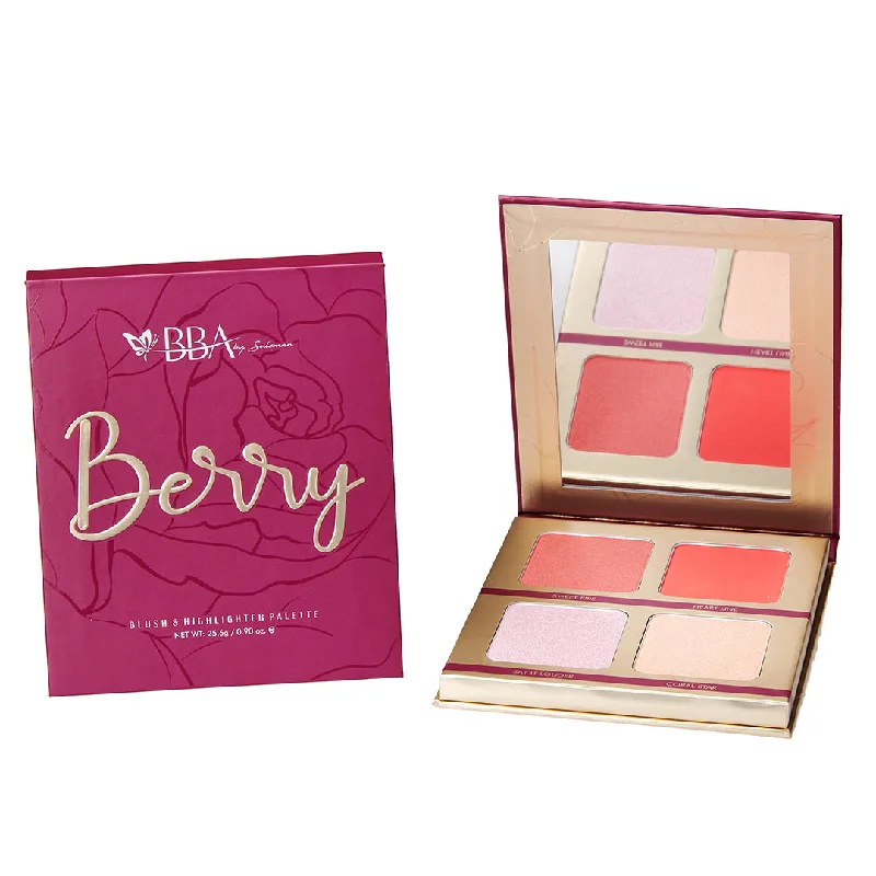 Berry Blush & Highlighter Palette