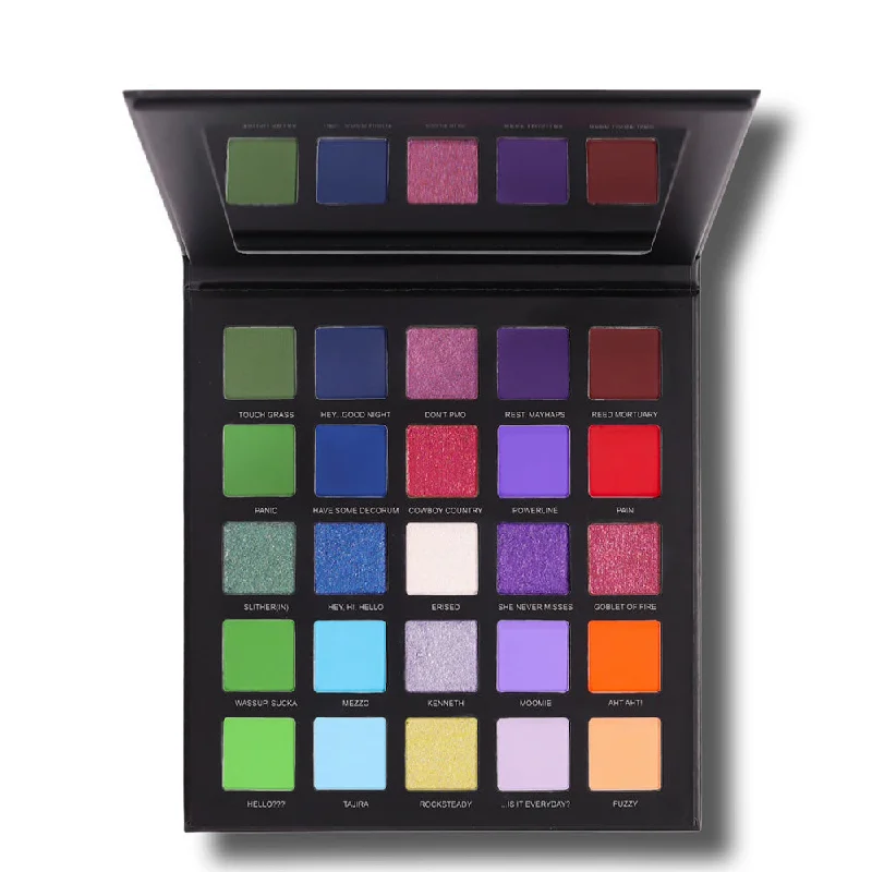 Year-End Sale Blend Bunny Cosmetics Little Miss 'She Never Misses' 25 Shade Eyeshadow Palette
