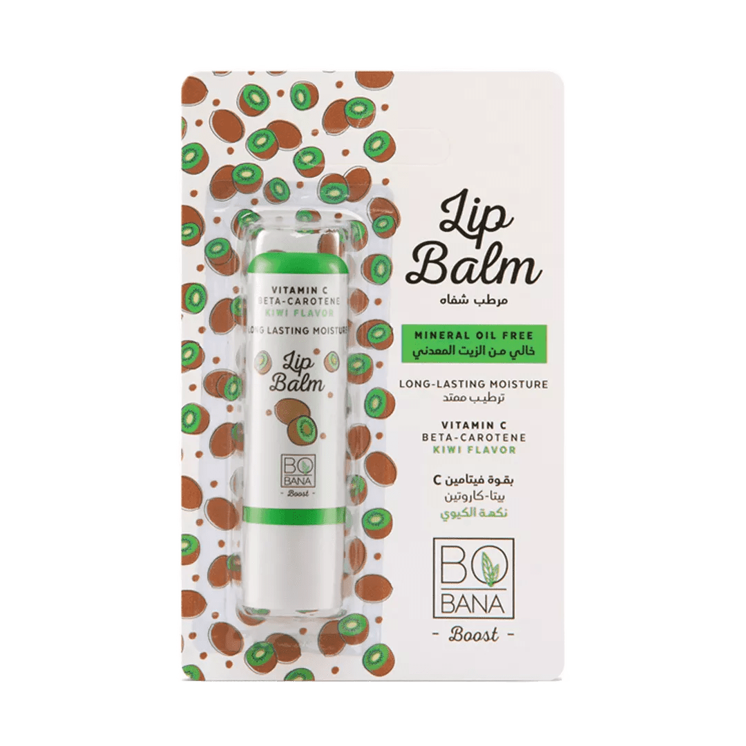 Bobana Lip Balm With Vitamin C & kiwi Flavor