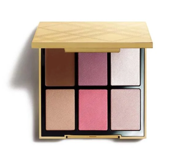 Burberry Essentials Glow Palette Sculp, Blush & Highlight - 02 Medium To Dark