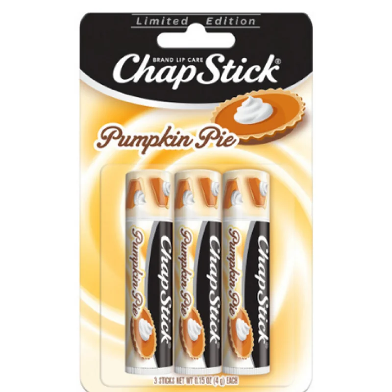 ChapStick 3ct: Pumpkin Pie Lip Balm