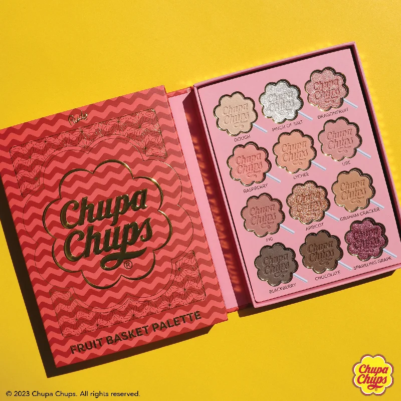 Chupa Chups Fruit Basket 12 Color Palette