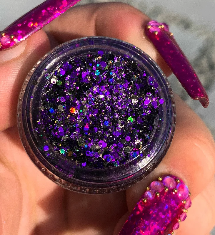 Beach Goth Glitter Gel (Cryptfairy)