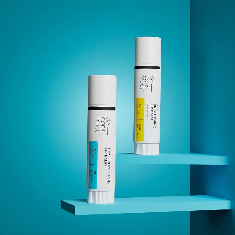 Day & Night Lip Care Duo | Brightening Lip Balm + Hyaluronic Acid Lip Balm