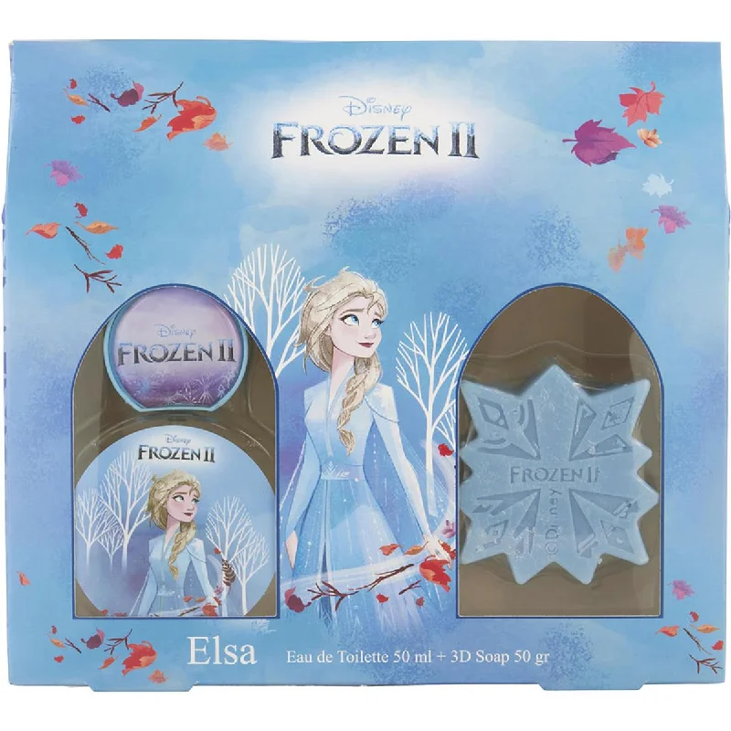 Score The Best Deals Before Monday Disney 1.7 oz Women Frozen 2 Disney Elsa EDT Spray & 1.7 oz Soap Gift Set Score The Best Deals Before Monday Disney 1.7 oz Women Frozen 2 Disney Elsa EDT Spray & 1.7 oz Soap Gift Set