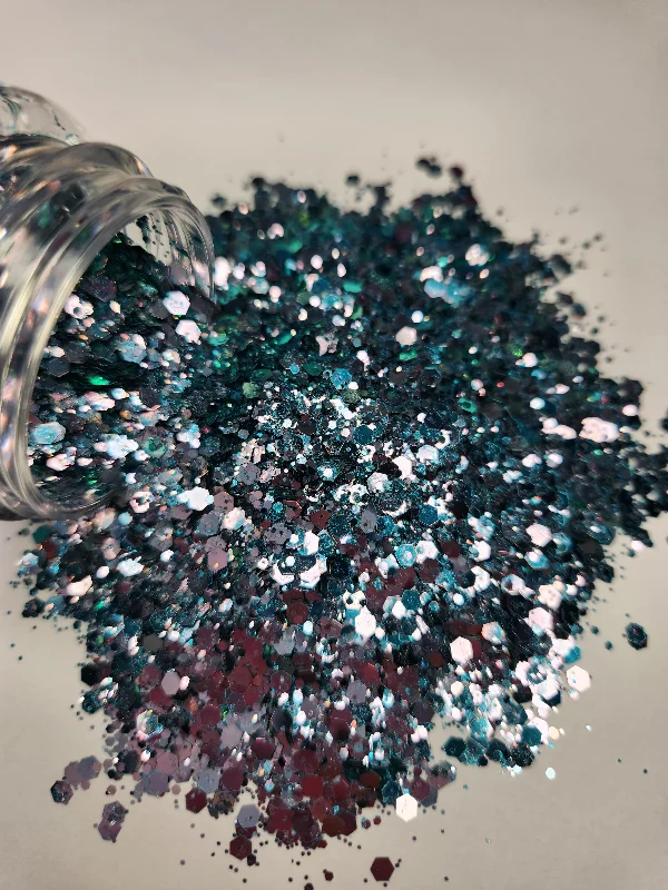 Dolphin Fin - Iridescent Glitter Mix - 2oz