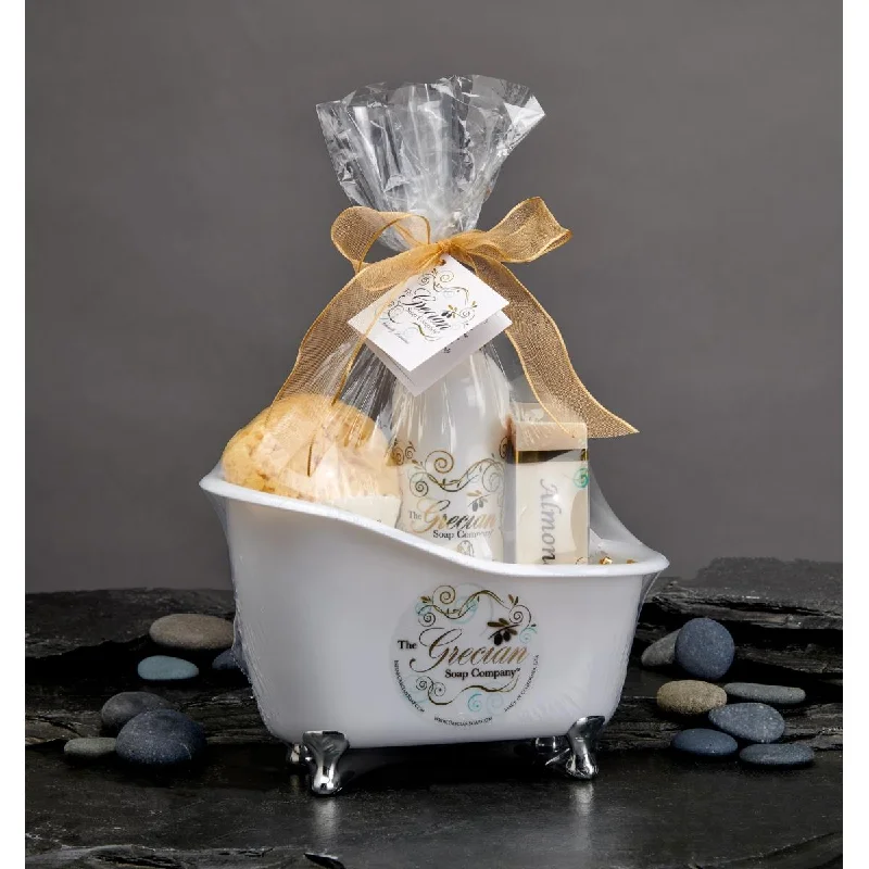 Greciansoap  2 oz Island Citrus Bath Tub Gift Set