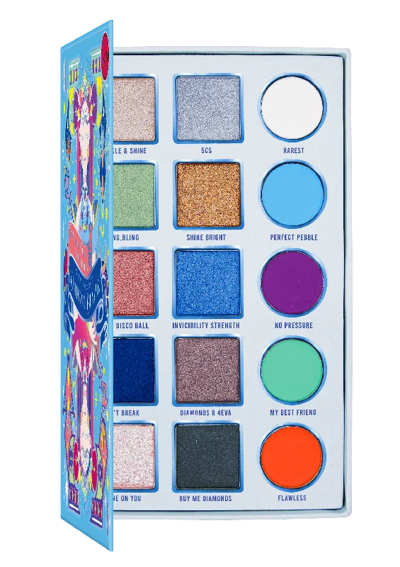 J.Cat Beauty Beauty House Of Queens 15 Color Palette - Hqp104