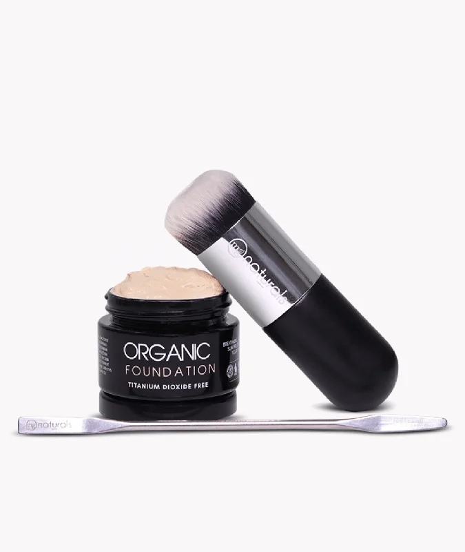 Weekend Deals That Sparkle Titanium Dioxide Free Foundation with brush