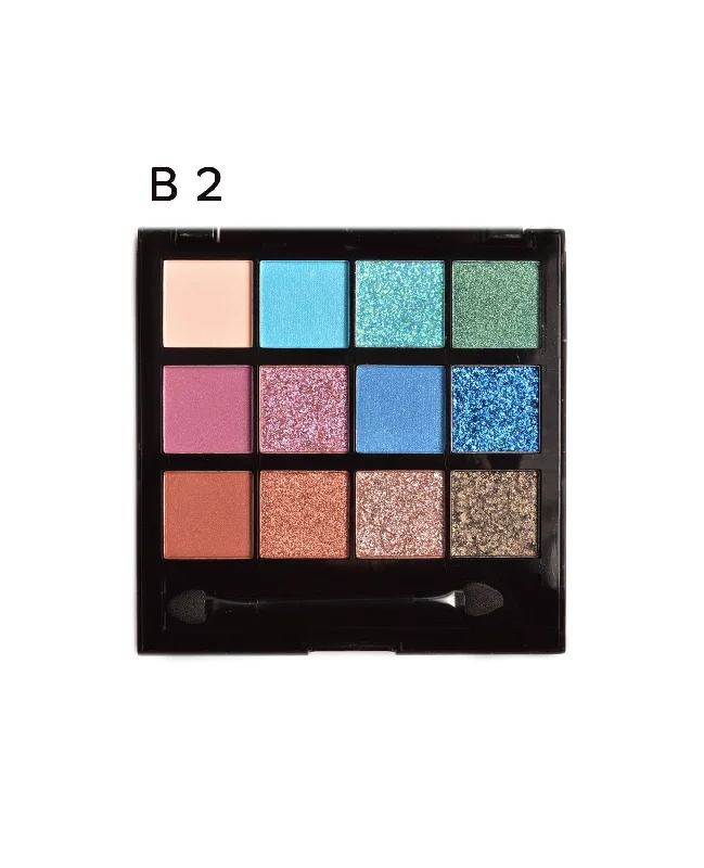 Malibu Glitz - 12 Color Makeup Palette