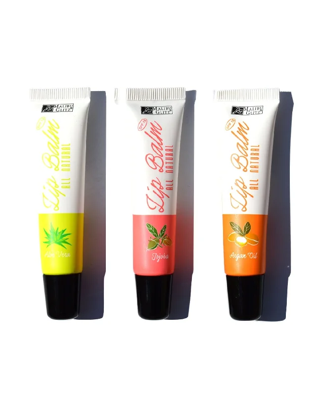 Malibu Glitz Lip Balm All Natural