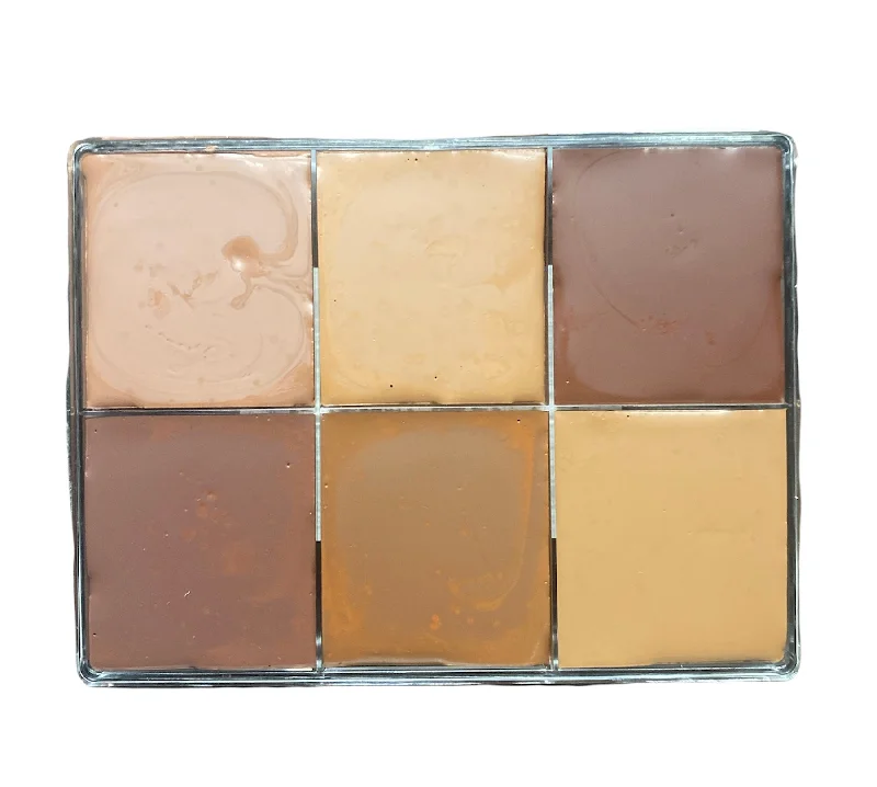 MAQPRO Goss Foundation Palette (Light/Dark) - MAP.180/MAP.24