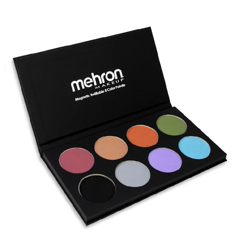 Mehron INtense Pressed Powder Pigments - Coated Card Stock Magnetic Case - EARTH