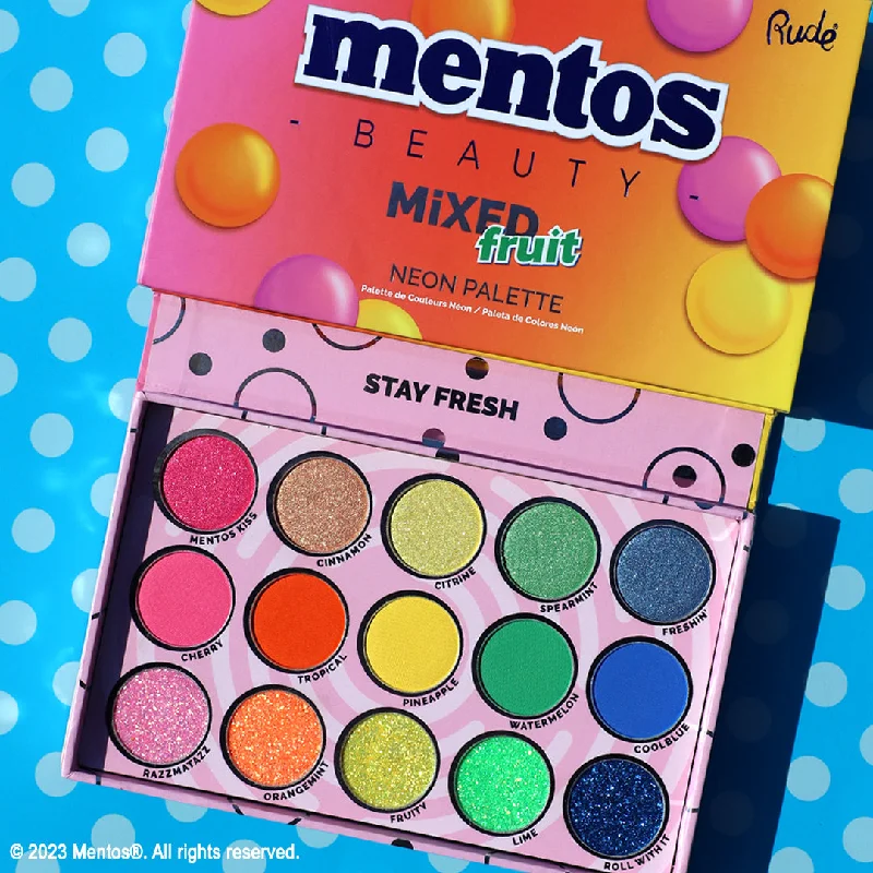 Mentos Mixed Fruit Neon Palette