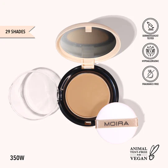 Moira Complete Wear Powder Foundation - 350W