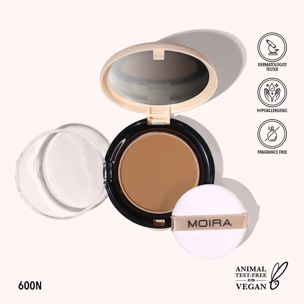 Moira Complete Wear Powder Foundation - 600N