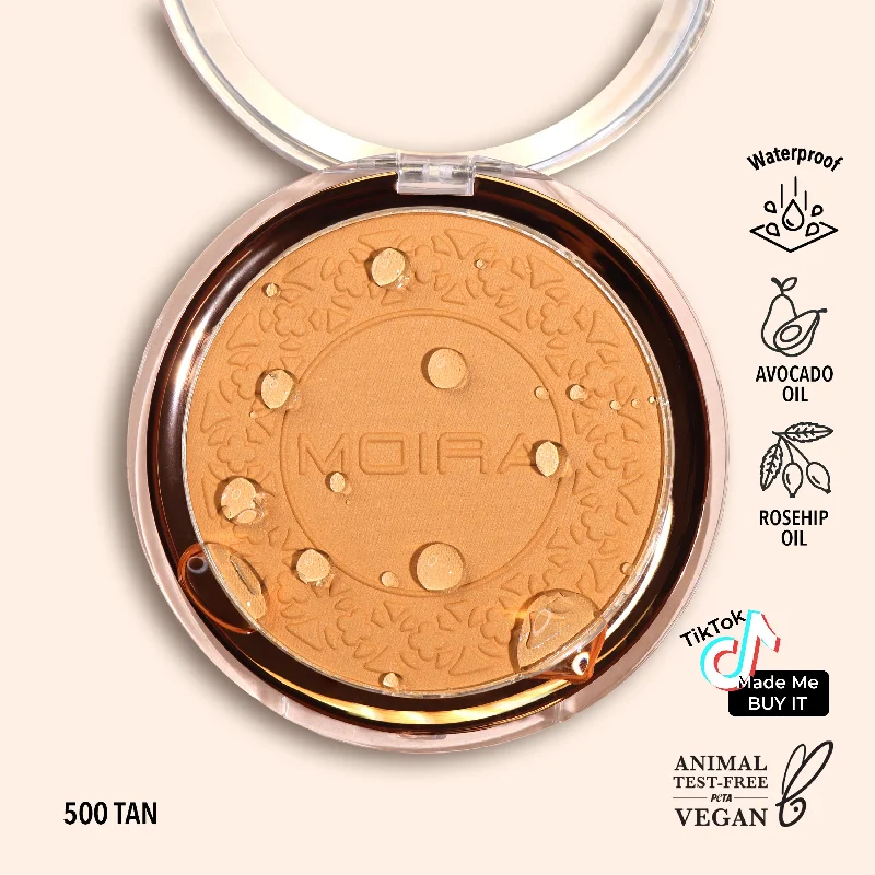 Soft Focus Waterproof Setting Powder - 500 Tan