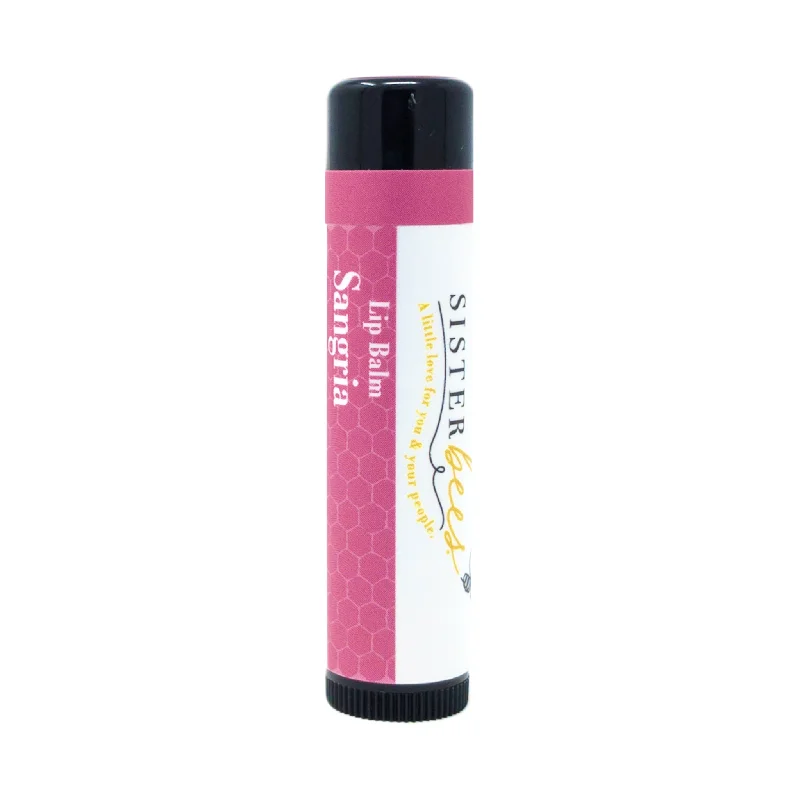 Sangria All Natural Beeswax Lip Balm