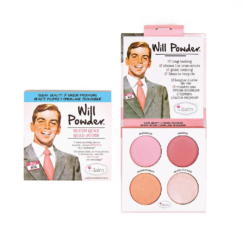 Shop and Save The Balm Cosmetics Will Powder Blush Quad