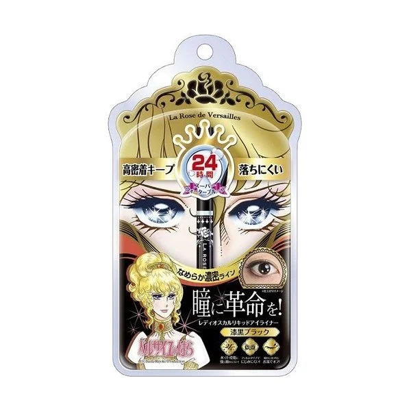 The Rose Of Versailles Lady Oscar Liquid Eyeliner Jet Black