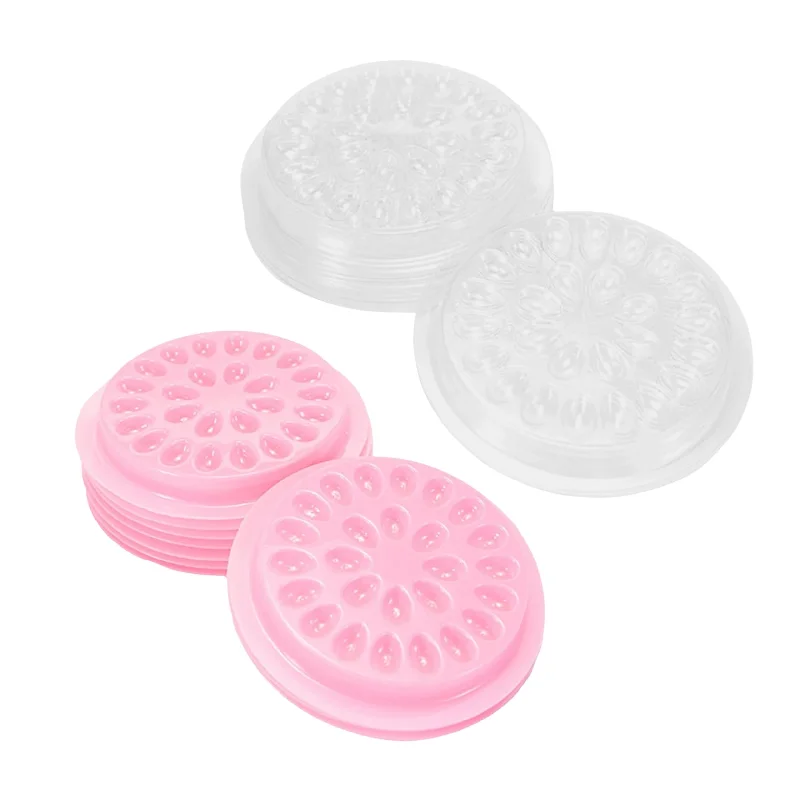 Lash Glue Well Holder Tray Flower Shape Adhesive Pallet