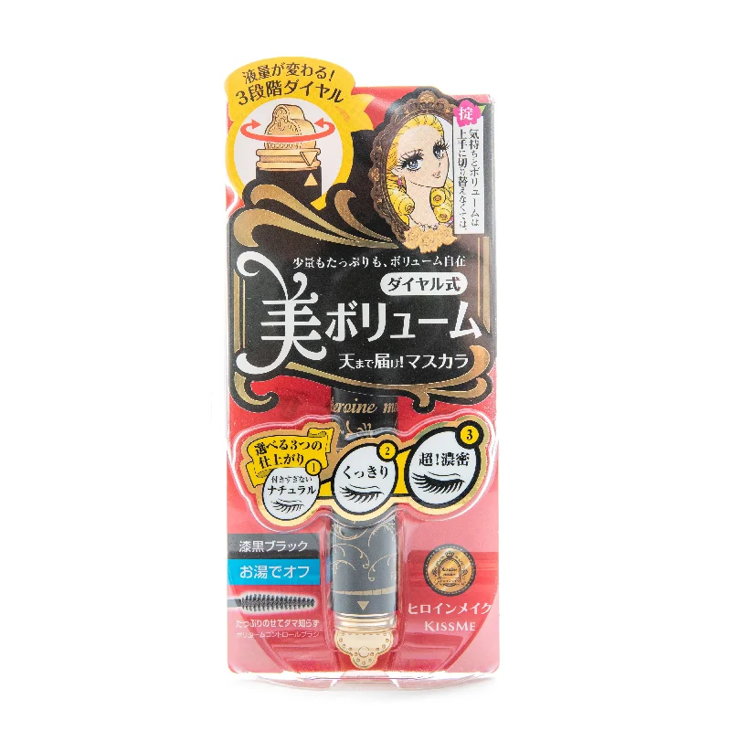 KissMe Heroine Makeup Volume Control Mascara 01 Black