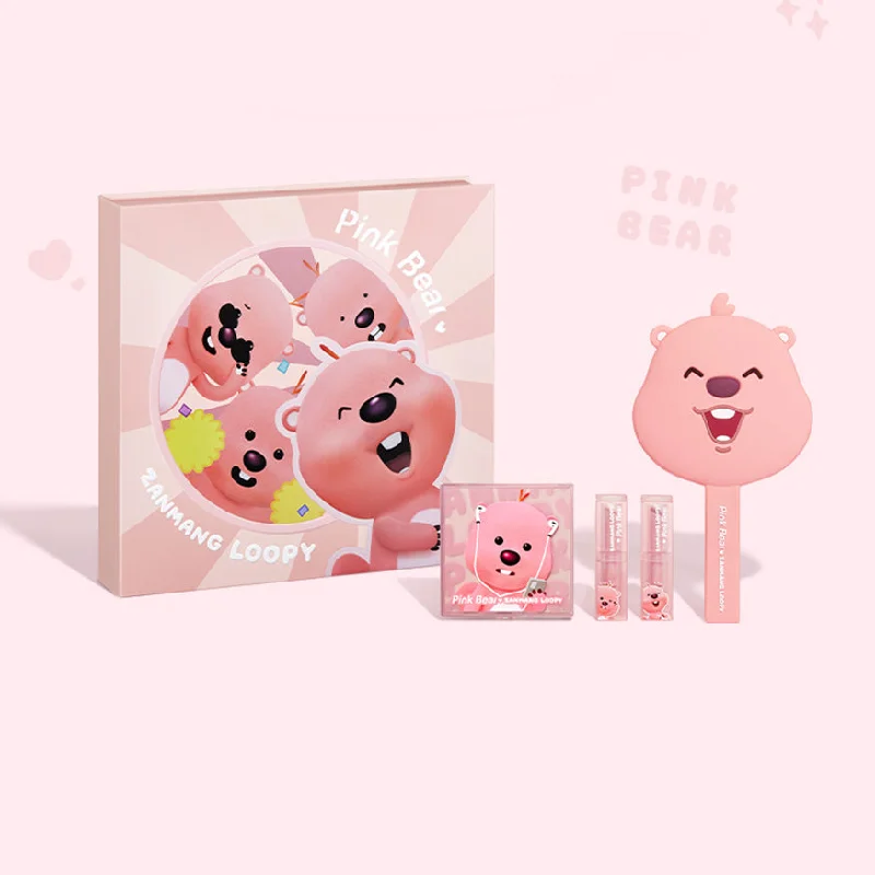 PinkBear x ZANMANG LOOPY Limited Edition Lipstick Gift Set