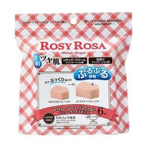 RosyRosa Jelly Touch Sponge House 6P