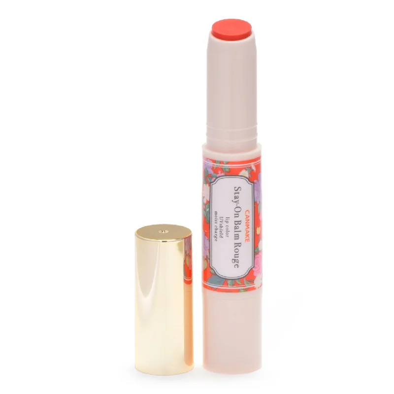 Canmake Stay-On Balm Rouge 02 Smiley Gerbera